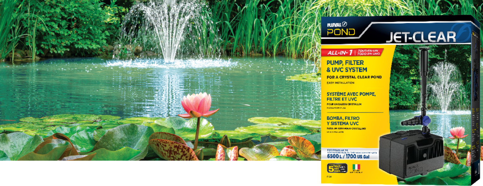 Jet-Clear All-in-One Pump, Filter & UVC