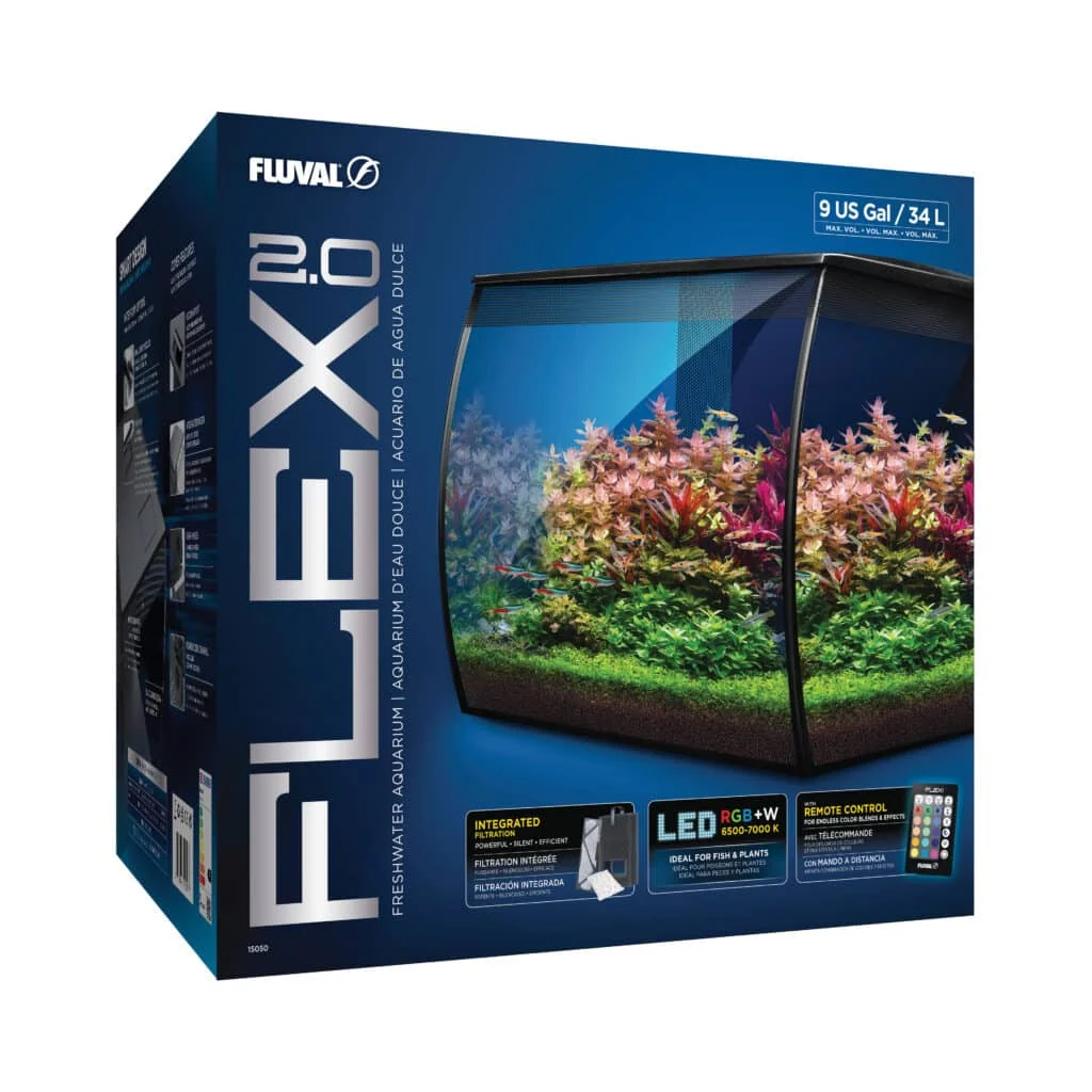 Flex 2.0 Aquarium Kit, 9 US Gal / 34 L