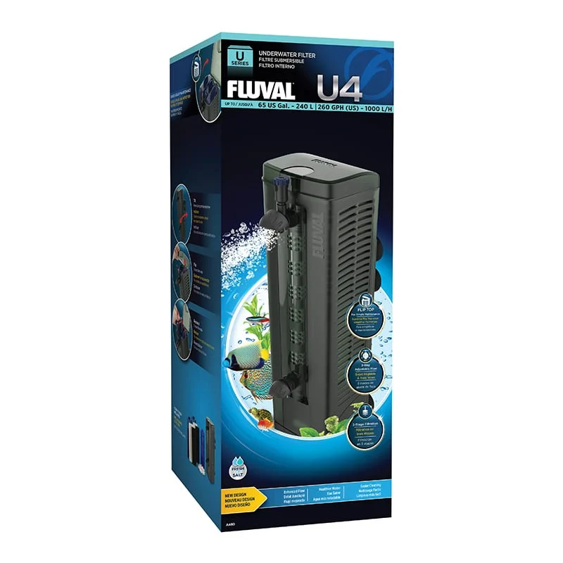 Fluval U4 Underwater Filter (240L, 1000 LPH)