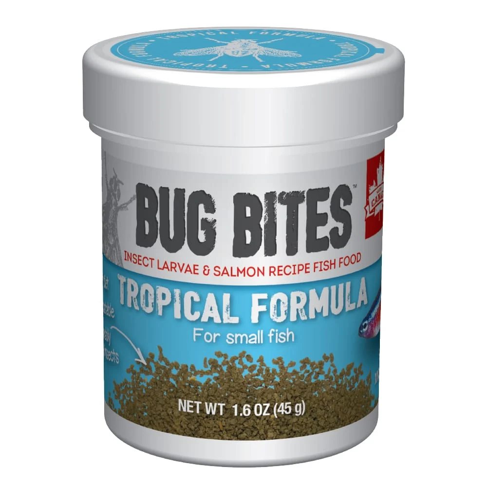 Bug Bites Tropical Micro Granules S, 45g