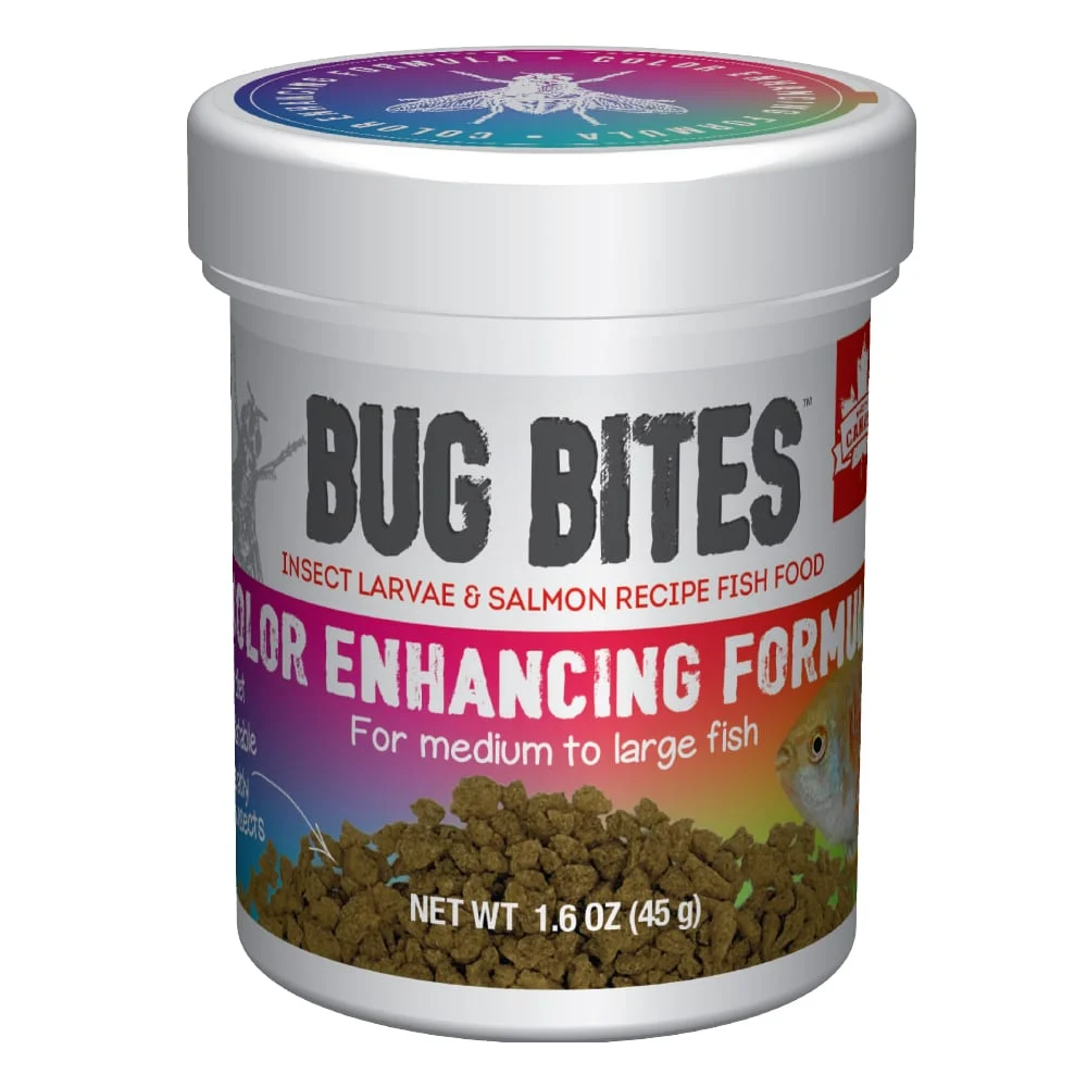 Bug Bites Color Enhancing Granules M&L, 45g