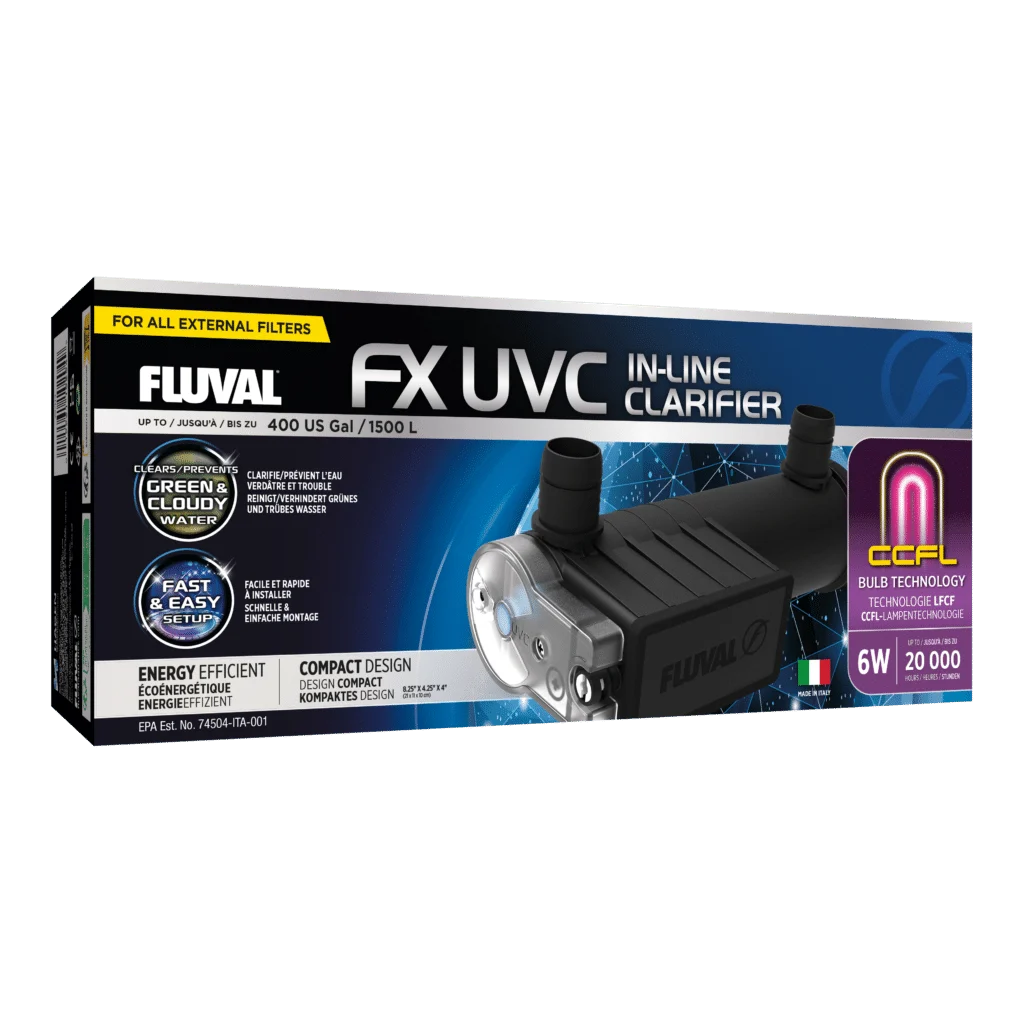 Fluval FX UVC Clarifier 6W CE (1500L)